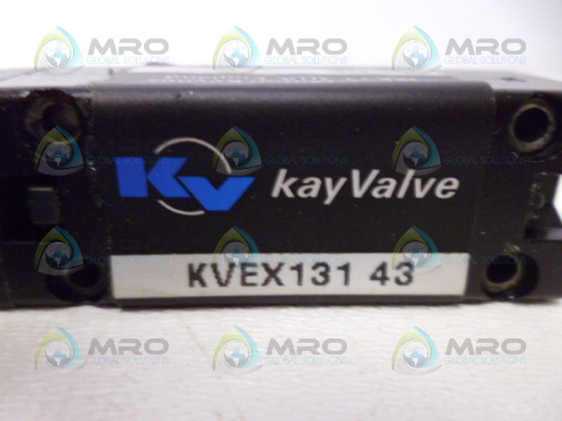 KV KVEX13143 KAY VALVE UNMP