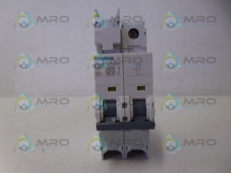 SIEMENS 5SJ4215-7HG41 CIRCUIT BREAKER 2P 1.6A NSNP