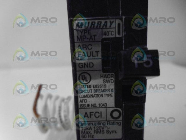 MURRAY MPA115AFC CIRCUIT BREAKER 1P 15A NSNP