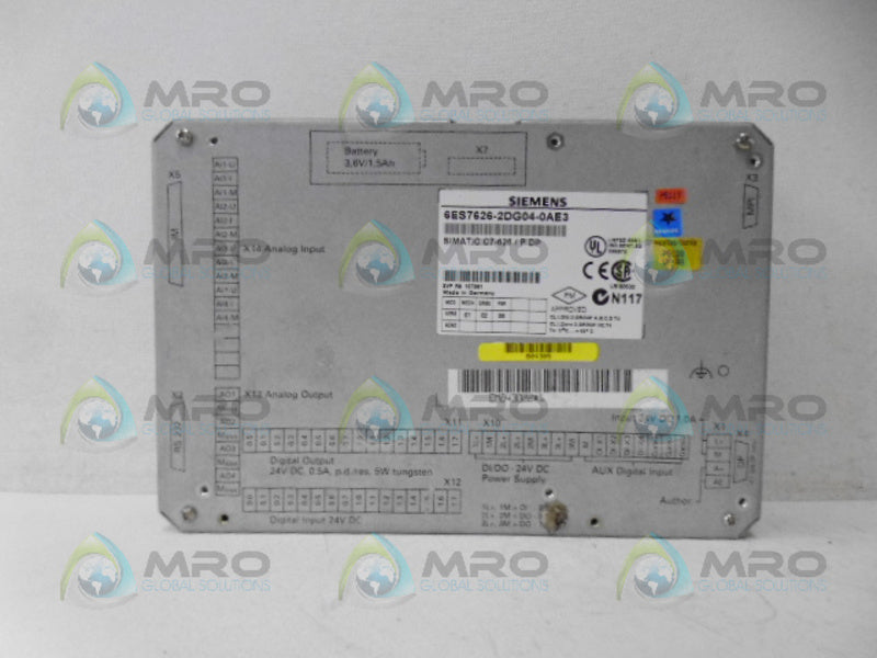 SIEMENS 6ES7626-2DG04-0AE3  UNMP