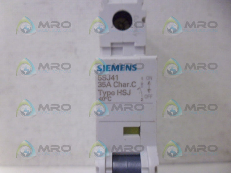 SIEMENS 5SJ4135-7HG40 CIRCUIT BREAKER 1P 35A *NEW NO BOX*