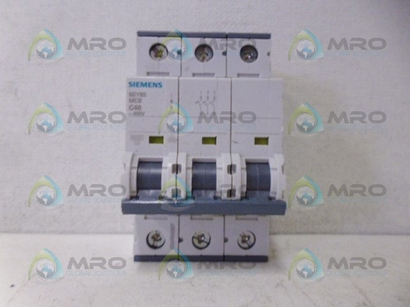 SIEMENS 5SY6340-7 CIRCUIT BREAKER 3P 40A *NEW NO BOX*