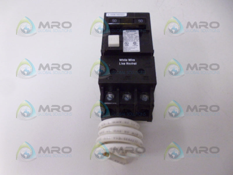 SIEMENS QPF250 CIRCUIT BREAKER 2P 50A *NEW NO BOX*