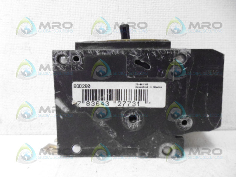 SIEMENS BQD280 CIRCUIT BREAKER 2P 80A *NEW NO BOX*