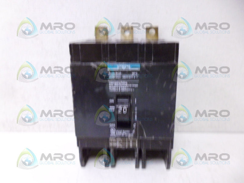 SIEMENS BQD320BP CIRCUIT BREAKER 20A *NEW NO BOX*