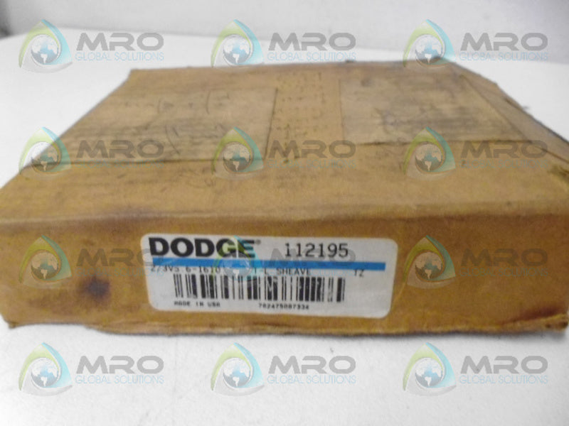 DODGE 112195 T-L SHEAVE *NEW IN BOX*