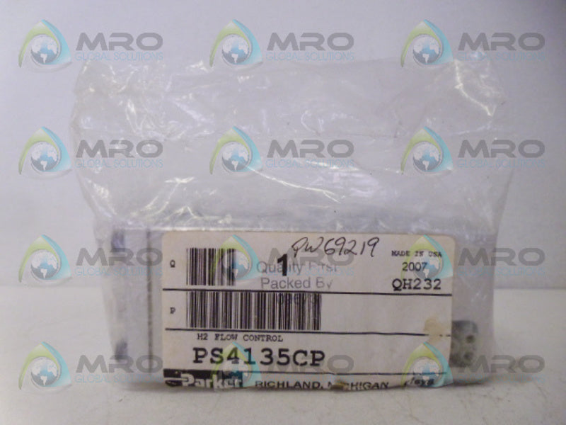 PARKER PS4135CP FLOW CONTROL VALVE *NEW IN FACTORY BAG*