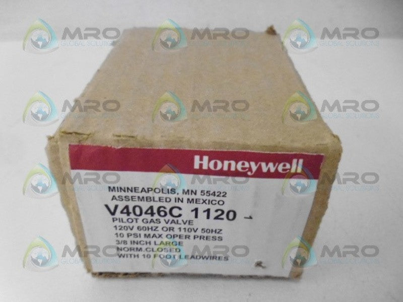 HONEYWELL V4046C1120 PILOT GAS VALVE *NEW IN BOX*