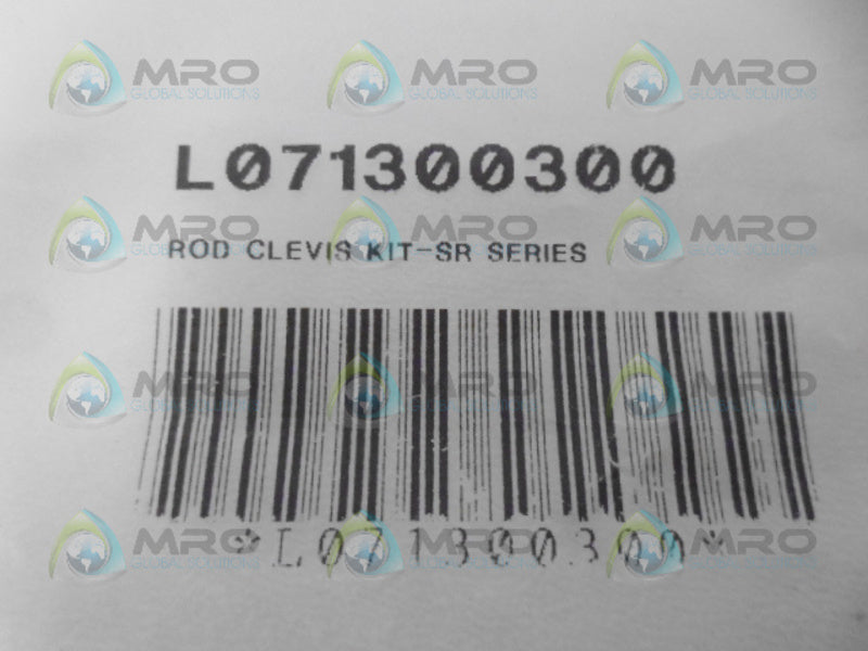 PARKER L071300300 ROD CLEVIS KIT *NEW IN FACTORY BAG*