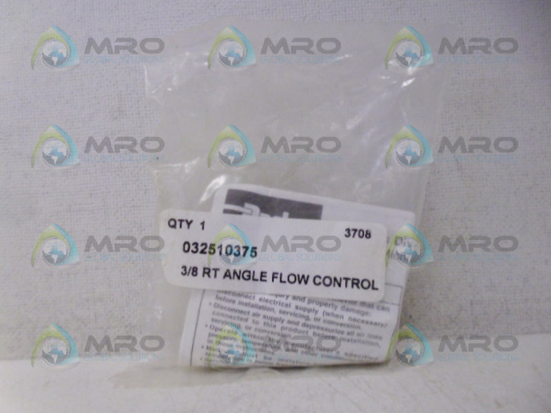 PARKER 032510375 FLOW CONTROL *NEW IN FACTORY BAG*