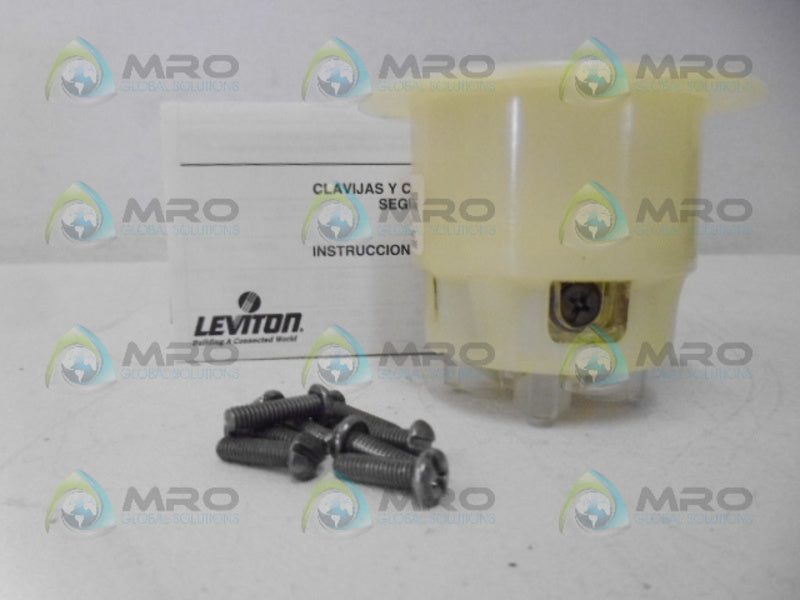 LEVITON 2425 TWIST LOCK FLANGED INLET PLUG *NEW IN BOX*