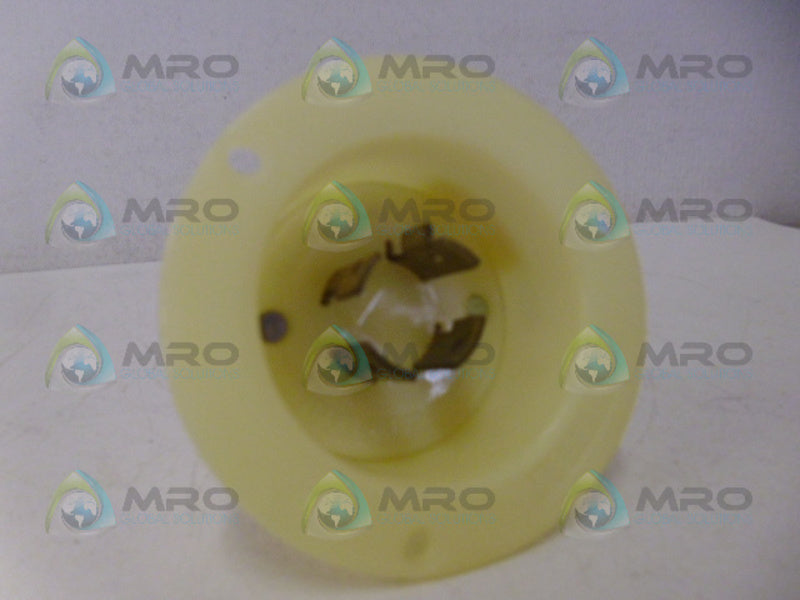 LEVITON 2425 TWIST LOCK FLANGED INLET PLUG *NEW IN BOX*