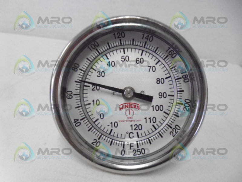 WINTERS 30025 BIMETAL THERMOMETER *NEW IN BOX*