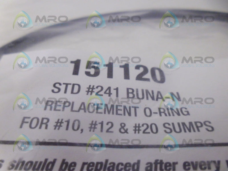 BUNA 151120 O-RING NSMP
