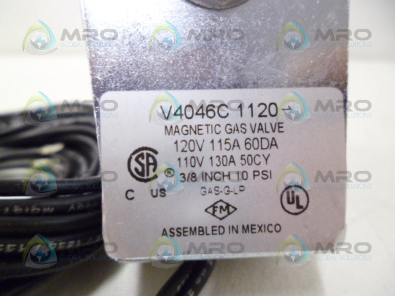 HONEYWELL V4046C1120 PILOT GAS VALVE  NSNP
