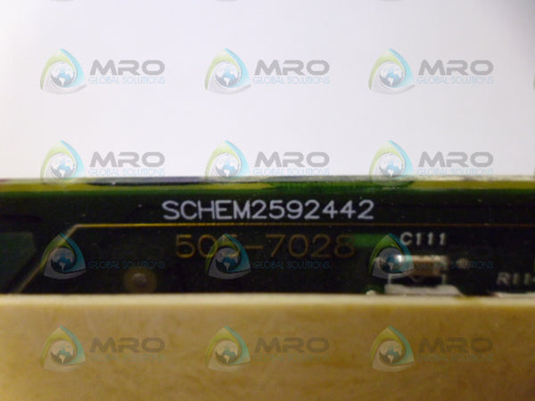 TEXAS INSTRUMENTS 505-7028 THERMOCOUPLE INPUT MODULE  NSNP