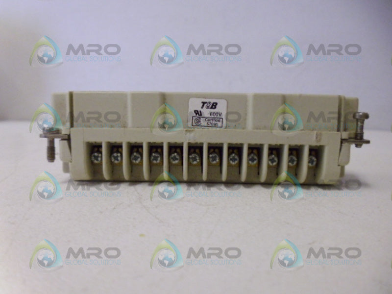 T&B 600V MALE INSERT CONNECTOR NSNP