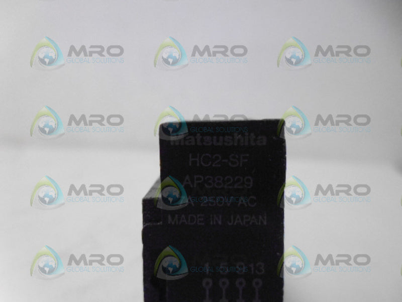 MATSUSHITA HC2-SF RELAY SOCKET NSNP