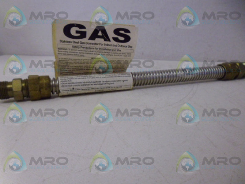DORMONT DM-1061 STAINLESS STEEL GAS CONNECTOR  NSNP