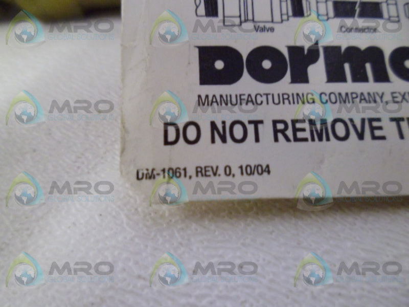DORMONT DM-1061 STAINLESS STEEL GAS CONNECTOR  NSNP