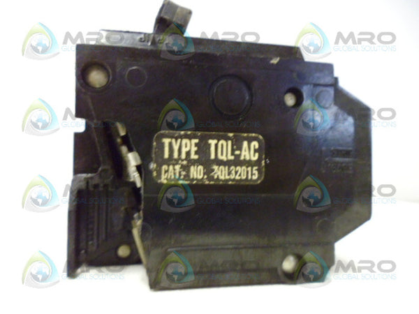GENERAL ELECTRIC TQL32015 CIRCUIT BREAKER (AS IS) 3P 15A UNMP