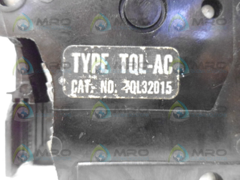 GENERAL ELECTRIC TQL32015 CIRCUIT BREAKER (AS IS) 3P 15A UNMP