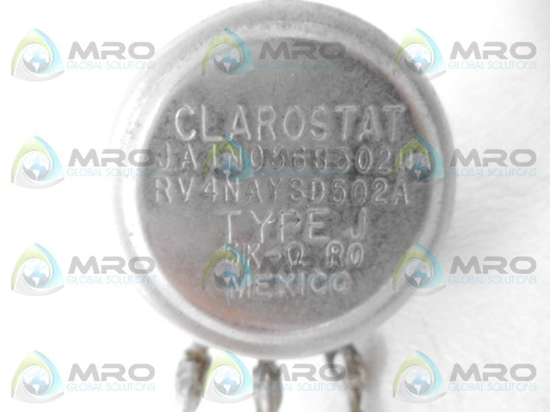 CLAROSTAT JA1N056S502UA POTENTIOMETER  UNMP
