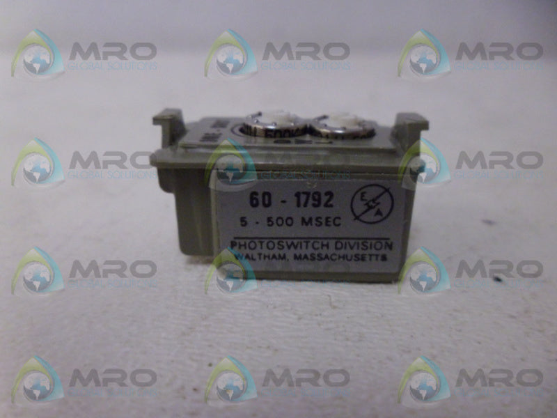 ECA 60-1792 ONE SHOT MODULE NSMP