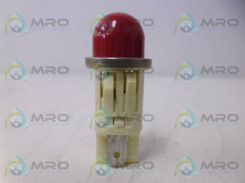 CHICAGO MINIATURE 1090QA1 INCANDESCENT RED BULB 1W NSNP