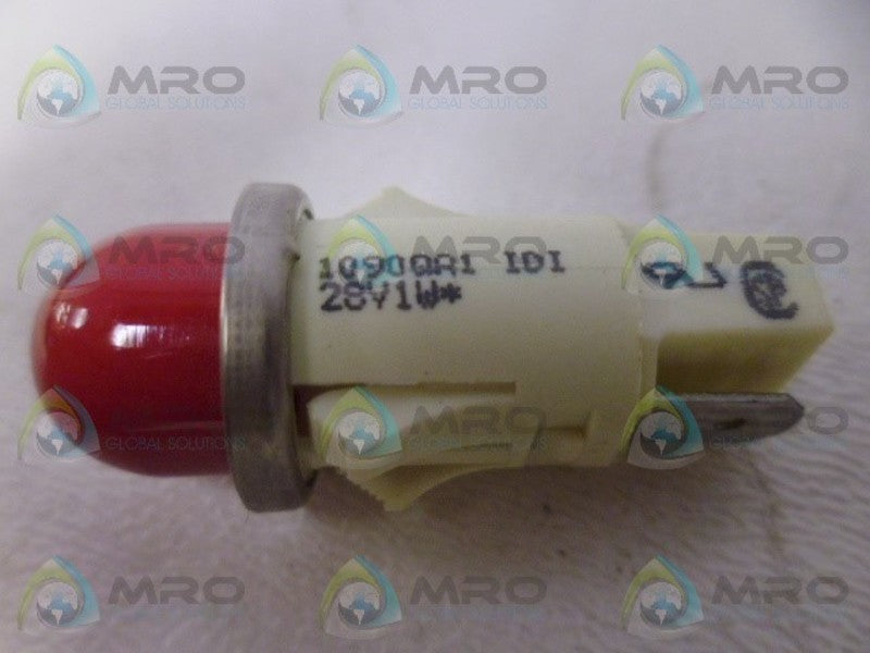 CHICAGO MINIATURE 1090QA1 INCANDESCENT RED BULB 1W NSNP