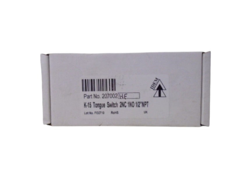 IDEM 207002 SAFETY INTERLOK SWITCH NSMP