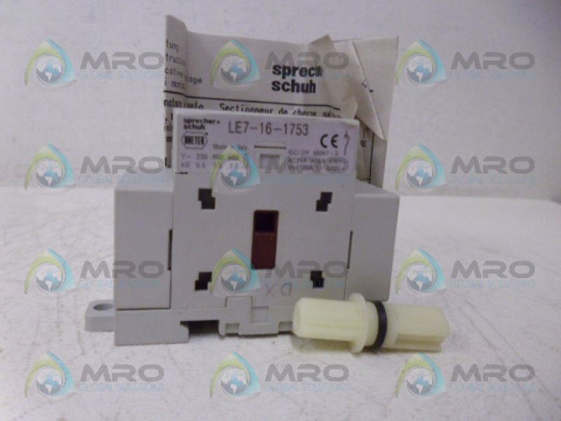 SPRECHER+SCHUH 14.400.101-02 LOADSWITCH NSMP