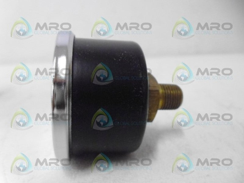 GEM CORP 6004-1-1/2"-1/2NPT-30HG-0 VACUUM GAUGE NSMP