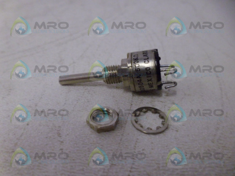 CLAROSTAT RV6NAYSD504A POTENTIOMETER 500K OHMS NSMP