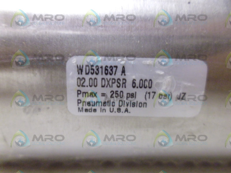 PARKER 02.00DXPSR6.000 CYLINDER NSMP