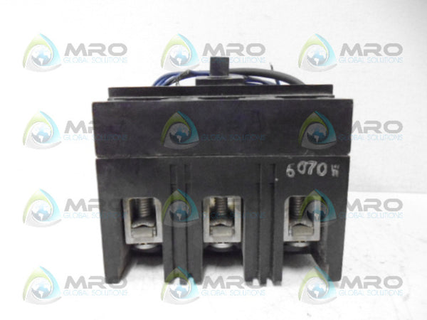 GENERAL ELECTRIC TED136V070 CIRCUIT BREAKER 3P 70A UNMP