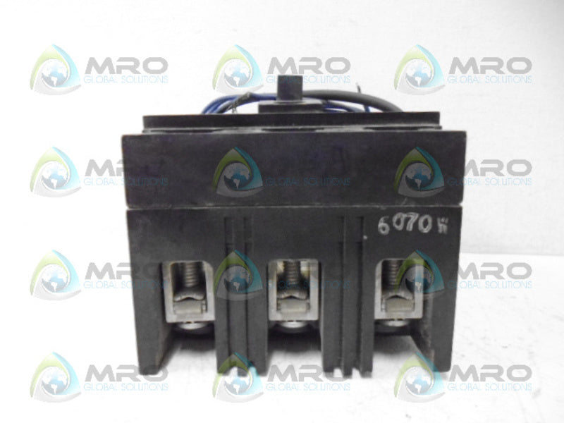 GENERAL ELECTRIC TED136V070 CIRCUIT BREAKER 3P 70A UNMP