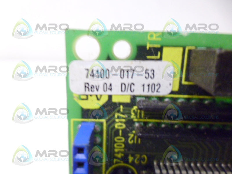 ALLEN BRADLEY 74100-017-53 PC BOARD NSNP