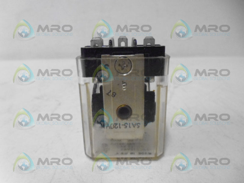 POTTER & BRUMFIELD KUP-5A15-120 RELAY 120V UNMP