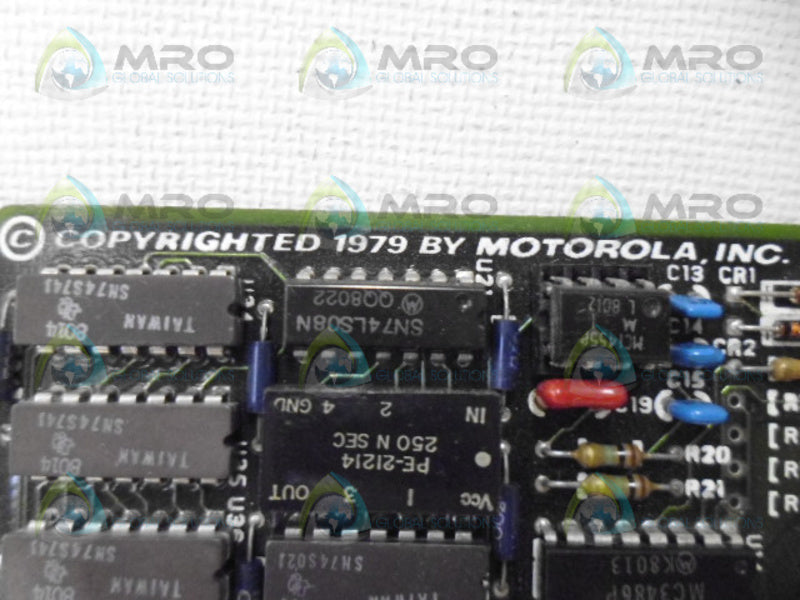 MOTOROLA 01EW1782X01 CIRCUIT BOARD UNMP