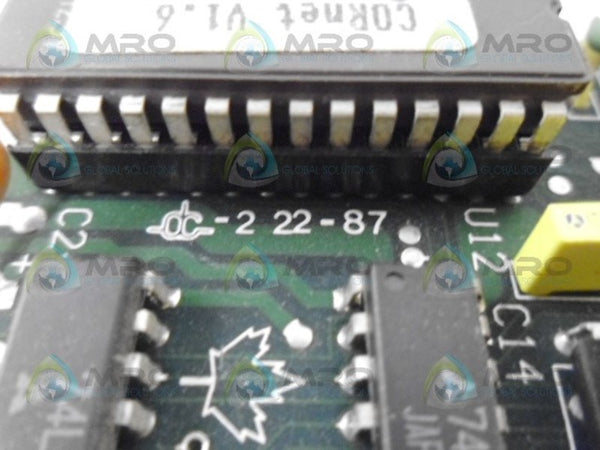 CORMAN 222-87 0244 CIRCUIT BOARD UNMP