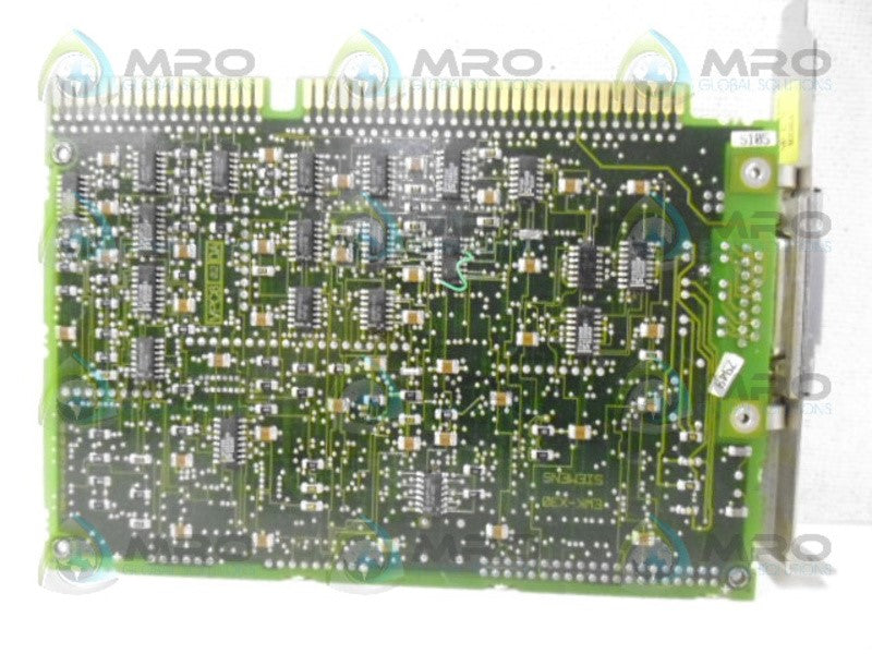 SIEMENS EWK-X30 PC BOARD UNMP