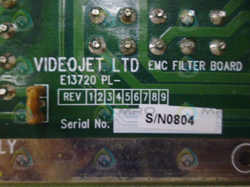 VIDEOJET E13720 FILTER BOARD NSNP