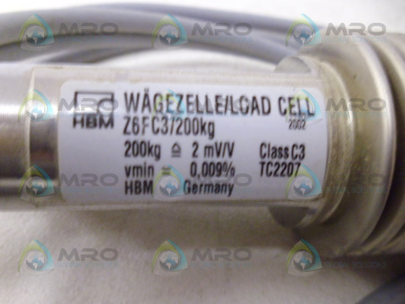 WAGEZELLE Z6FC3/200KG LOAD CELL NSNP