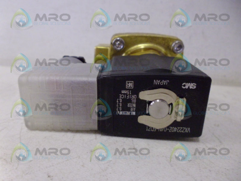 SMC VXZ2240Z-04N-5DZ1 VALVE NSNP
