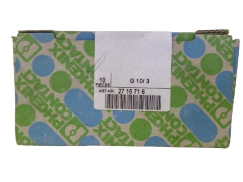 PHOENIX G10/3 TERMINAL BLOCK (PACKAGE OF 10)  NSFS