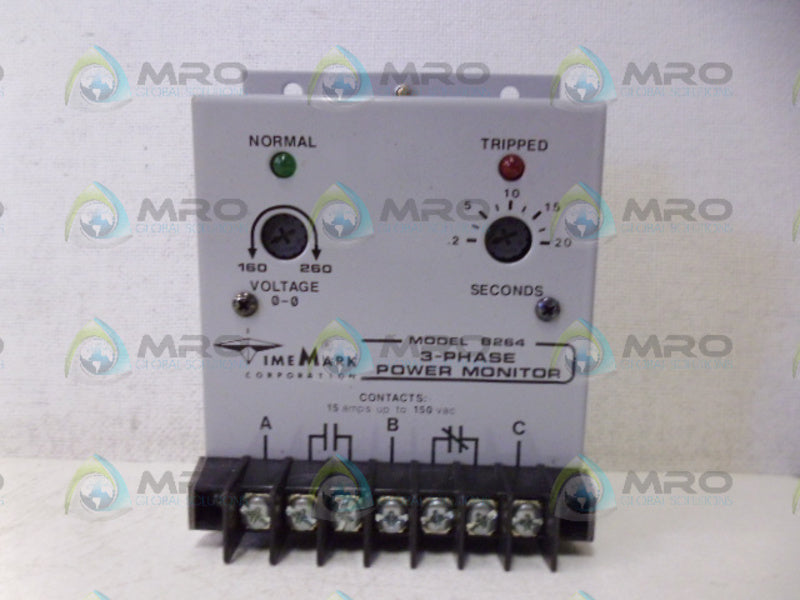 TIMEMARK B264-208/240VAC POWER MONITOR NSMP