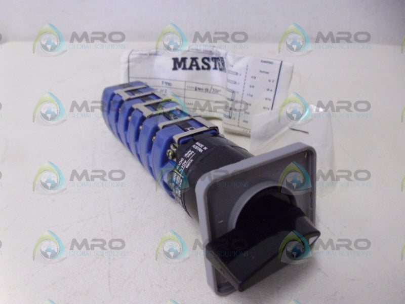 KRAUS + NAIMER D11 CD0044-400EM ROTARY SWITCH NSMP