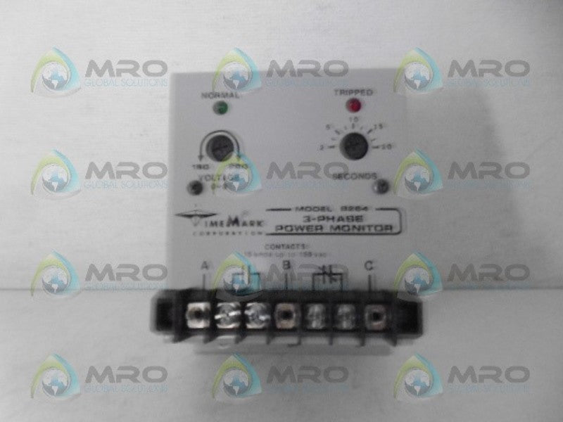 TIMEMARK 98A00316-02 3 PHASE POWER MONITOR NSMP