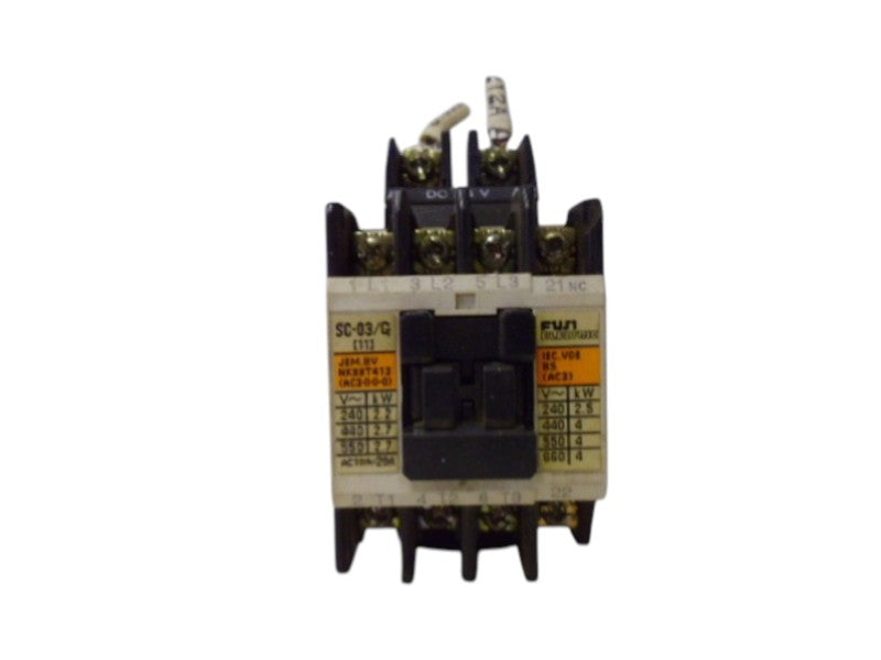 FUJI ELECTRIC SC-03/G CONTACTOR UNMP